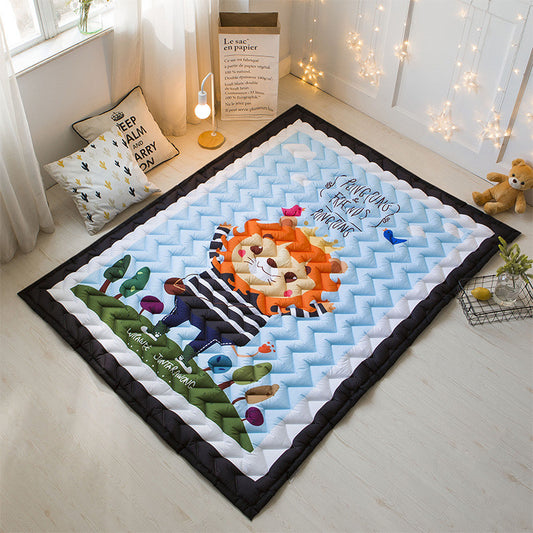 Quilted Play Mat - Baby Anti Skid Crawling Mat - Just Kidding Store