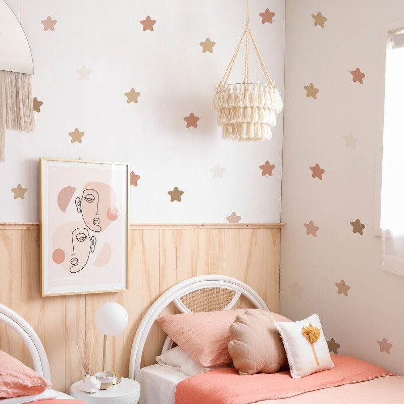 Boho Stars Wall Stickers