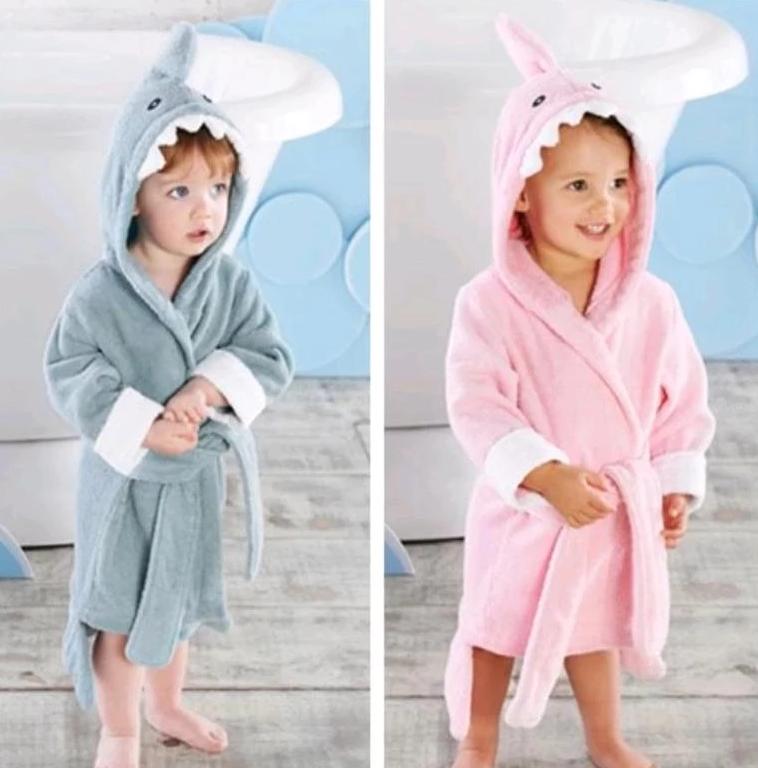 Kids store bathrobe towel